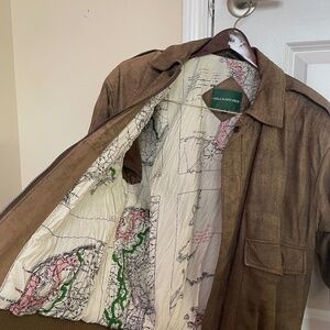 Leather Bomber jacket